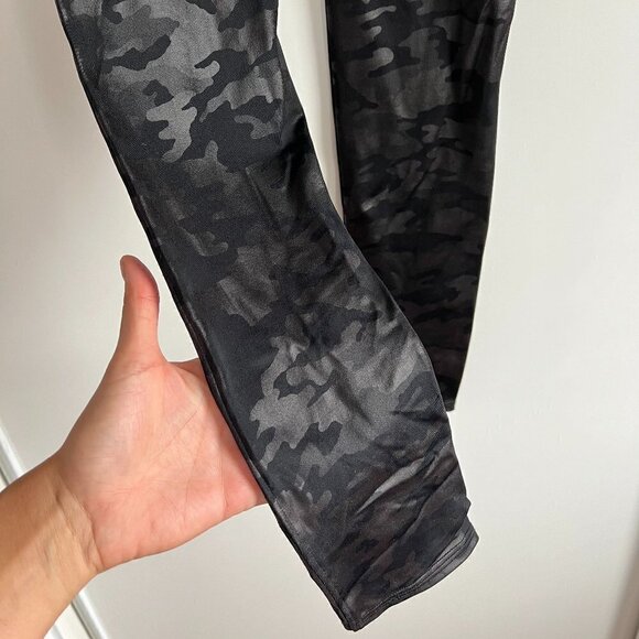 Spanx | Faux Leather Camo Leggings - Picture 5 of 8